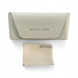 Michael Kors Creme Sunglasses Case